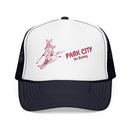 Park City, Utah Ski Bunny Foam Trucker Hat-7