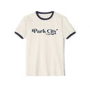 Park City, Utah Cotton Ringer Graphic Tee - Unisex Park City T Shirt, Vintage Style Tee, Men's/Women's Tee-1