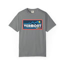 Vermont Graphic Tee, Comfort Colors Retro Mountain Unisex T shirt-4