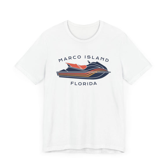 Marco Island, Florida T Shirt - Jetski Boating Graphic Tee