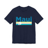 Maui, Hawaii T Shirt - Sailboat Graphic Tee