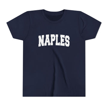 Buy navy Naples, Florida Youth Graphic Tee - Kids Naples T Shirt