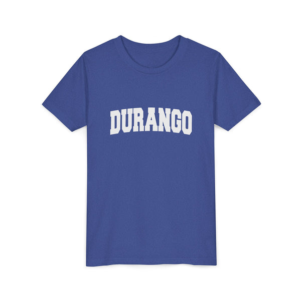 Durango, Colorado Youth Graphic Tee - Kids Durango T Shirt