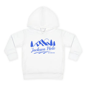 Jackson Hole, Wyoming Toddler Hoodie - Unisex Mountain Jackson Hole Pullover Sweatshirt, Kids Hooded Jumper, Wyoming Souvenir