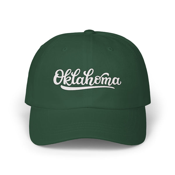 Oklahoma Dad Hat - Embroidered Oklahoma Classic Dad Cap