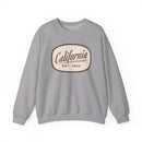 California Sweatshirt - Unisex Retro California Crewneck Sweatshirt-3