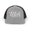 Utah Snapback Trucker Cap - Embroidered Utah Hat-4