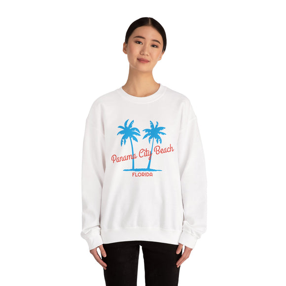 Panama City Beach Palm Trees sweatshirt | Florida beach pullover