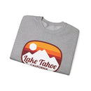 Lake Tahoe, California Sweatshirt - Unisex Retro Ombre Crewneck Lake Tahoe Sweatshirt-18