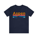Aspen, Colorado Shirt - Mountain Sunset Unisex Aspen T-Shirt-117