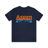 Aspen, Colorado Shirt - Mountain Sunset Unisex Aspen T-Shirt