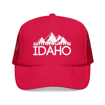 Buy red Idaho Trucker Hat - Idaho Cap