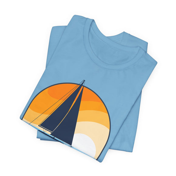 Newport, Rhode Island T Shirt - Sailboat Tee