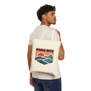 Park City, Utah Cotton Canvas Tote Bag - 15" x 16"-4