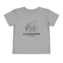 Leavenworth, Washington Toddler T-Shirt — Vintage Gondola Ski Mountain Tee-3