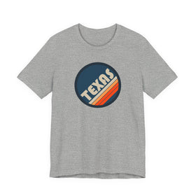 Buy athletic-heather Texas T Shirt - Retro Graphic Texas Tee