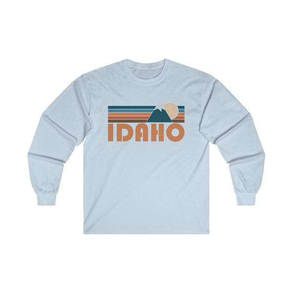 Idaho Long Sleeve Shirt - Retro Unisex Idaho Long Sleeve Tee