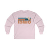 Idaho Long Sleeve Shirt - Retro Unisex Idaho Long Sleeve Tee