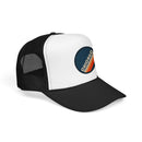 Chicago, Illinois Retro Trucker Hat — Vintage Striped Foam Cap-8