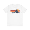 Retro Truckee, California T-shirt, Mountain Tee, Vintage Truckee Unisex Jersey Shirt, Outdoor Hiking Apparel