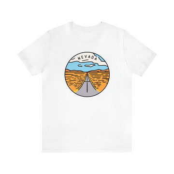 Buy white Nevada T-Shirt - Unisex Nevada Shirt