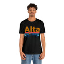 Alta, Utah Shirt - Mountain Sunset Unisex Alta T-Shirt-24
