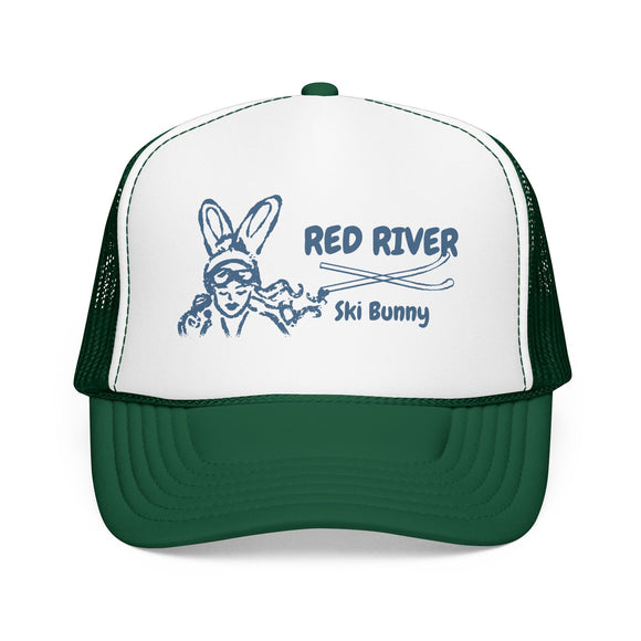 Red River, New Mexico Ski Bunny Trucker Hat