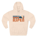 Aspen, Colorado Hoodie - Retro Mountain Unisex Sweatshirt-1
