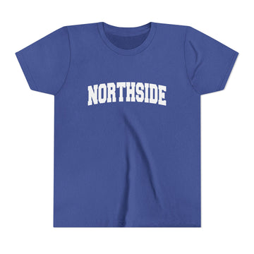 Buy heather-true-royal Northside Youth Graphic Tee - Kids T Shirt