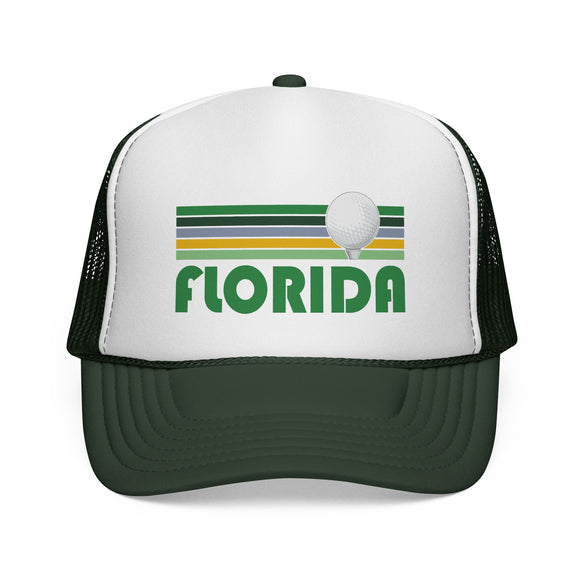 Florida Retro Golf Trucker Hat