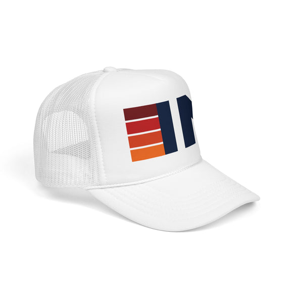 Indiana Trucker Hat - IN Abbr retro cap