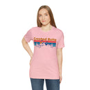 Crested Butte, Colorado Shirt - Mountain Sunset Unisex Crested Butte T-Shirt-113
