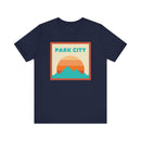 Retro Park City, Utah T-Shirt, Mountain Sun Tee, Unisex Graphic Shirt, Vintage Park City, Utah Top, Outdoor Adventure Clothing-3