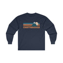 Chattanooga, Tennessee Long Sleeve Shirt - Retro Unisex Chattanooga Long Sleeve Tee-8