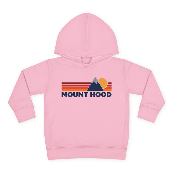 Mount Hood Toddler Hoodie - Unisex Mountain Pullover Sweatshirt, Kids Hooded Jumper, Mount Hood Souvenir