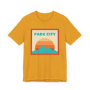 Retro Park City, Utah T-Shirt, Mountain Sun Tee, Unisex Graphic Shirt, Vintage Park City, Utah Top, Outdoor Adventure Clothing-23