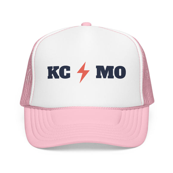 Kansas City, Missouri Retro Trucker Hat - Lightning Foam Cap