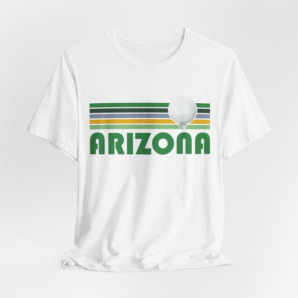 Golf Arizona T-Shirt - Retro Golf Unisex Arizona Shirt