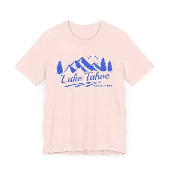 Lake Tahoe, California T-Shirt - Retro Mountain Unisex Lake Tahoe Shirt