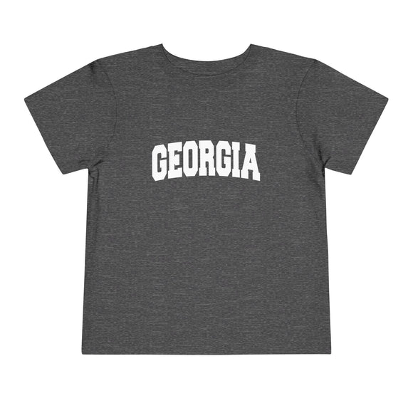 Georgia Toddler Graphic Tee - Kids Georgia Vacation T-Shirt