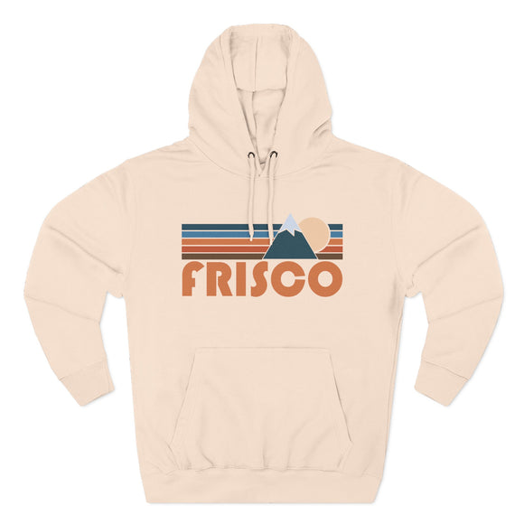 Frisco, Colorado Hoodie - Retro Mountain Unisex Sweatshirt