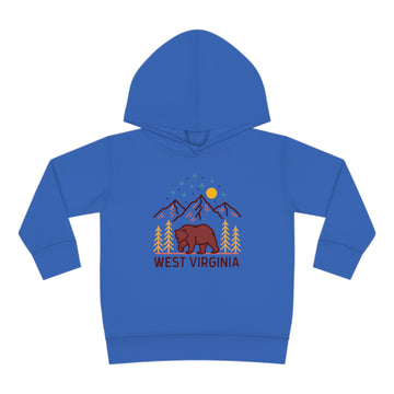 West Virginia Toddler Hoodie - Unisex West Virginia Toddler Sweatshirt