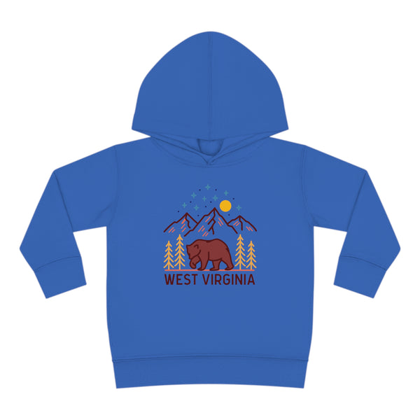 West Virginia Toddler Hoodie - Unisex West Virginia Toddler Sweatshirt