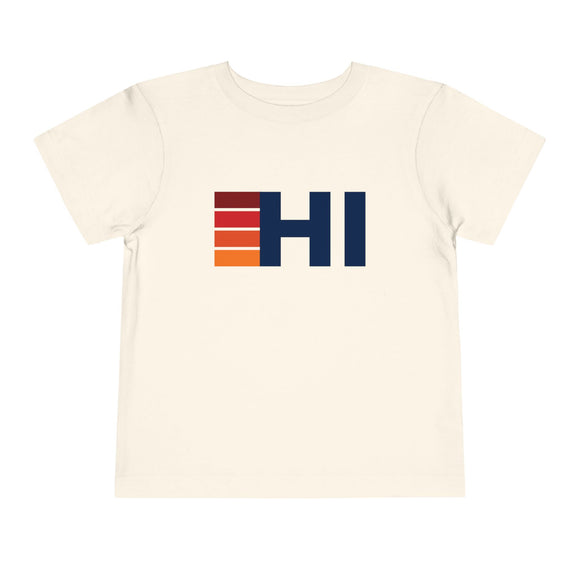 Hawaii Toddler Tee - Retro HI T-Shirt
