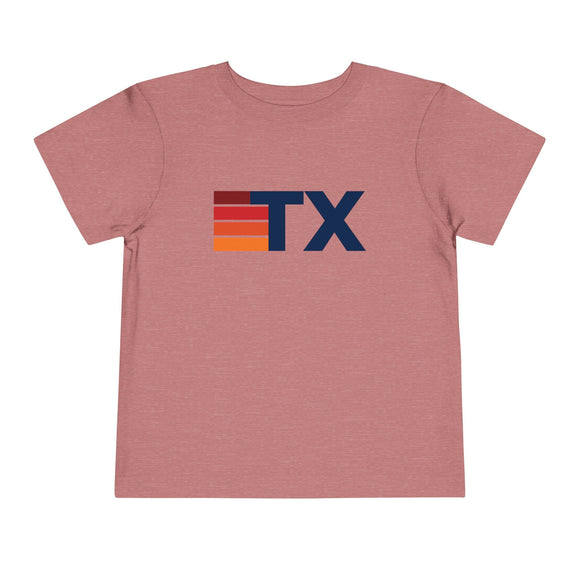 Texas Toddler Tee - Retro TX T-Shirt