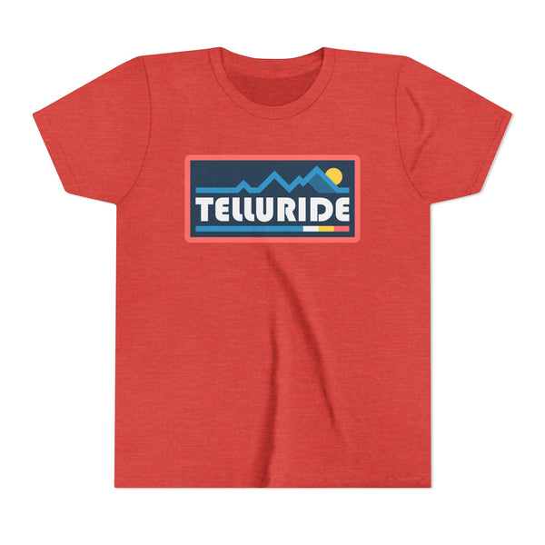 Telluride, Colorado Youth Graphic Tee - Kids Telluride T Shirt