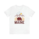 Maine T-Shirt - Retro Unisex Maine Shirt-7