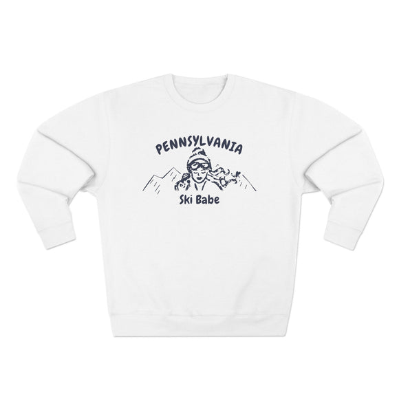 Premium Pennsylvania Ski Babe Sweatshirt