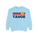 Lake Tahoe, California Sunset Stripes Sweatshirt | Comfort Colors - 100% Cotton-5