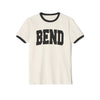 Bend, Oregon Cotton Ringer Graphic Tee - Unisex Bend T Shirt, Vintage Style Tee, Men's/Women's Tee
